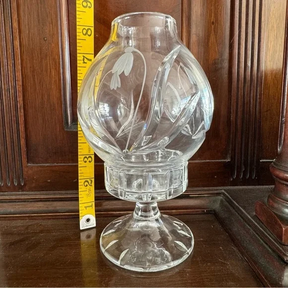 Crystal Hurricane Tea Lamp - Picture 3 of 6